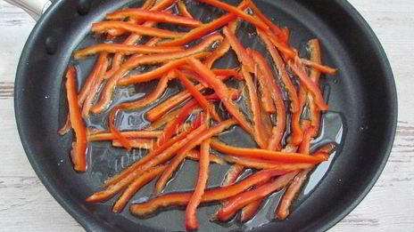 маринованные шампиньоны со сладким перцем