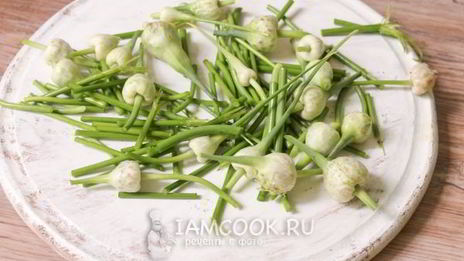 маринованные стрелки чеснока