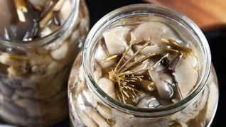 Маринованные вешенки за 30 минут