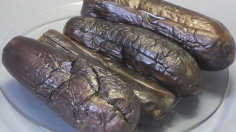 маринованые баклажаны с орехами и сельдереем