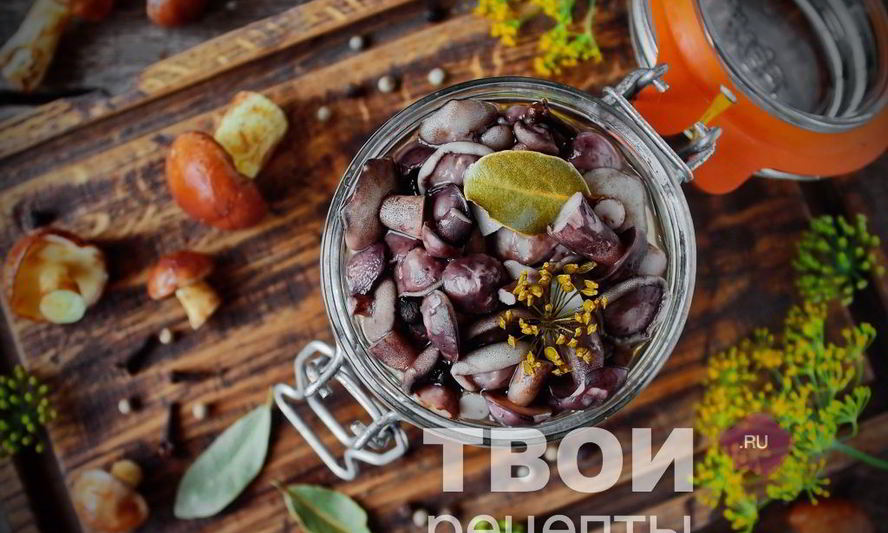 Рецепт маслята маринованные