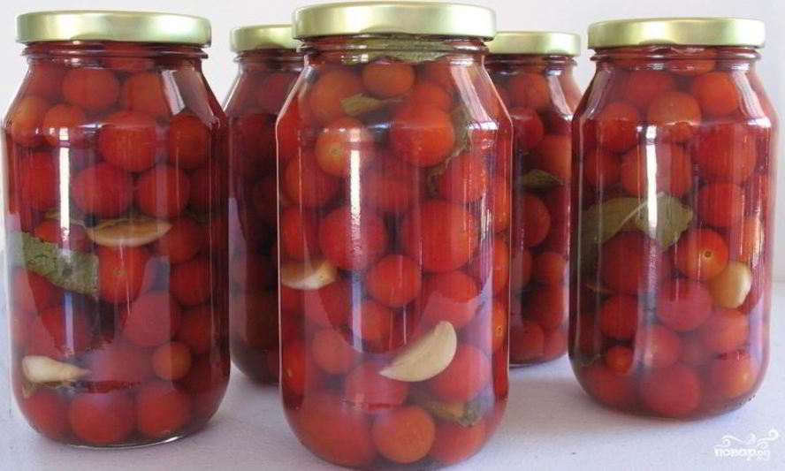 Рецепт помидоры маринованные с чесноком