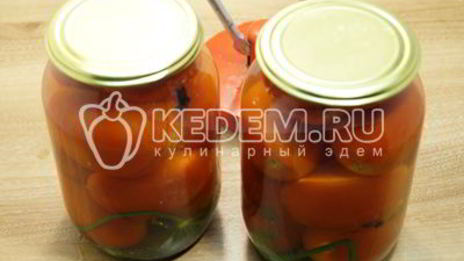 помидоры маринованные в литровых банках