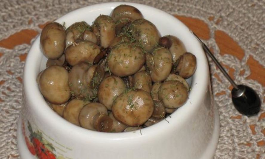 Рецепт шампиньоны маринованные