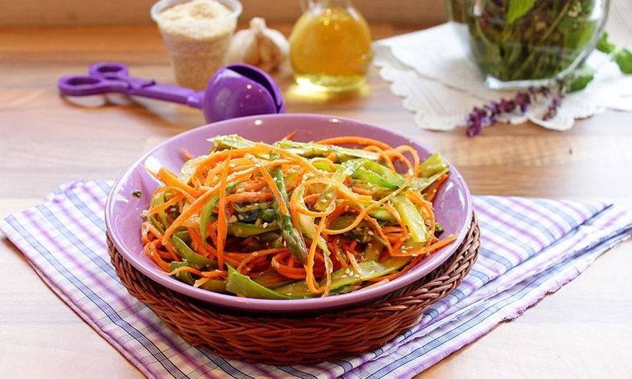Рецепт спаржа маринованная по-корейски