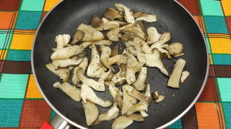 вешенки жареные маринованные