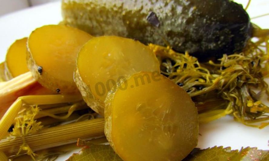 Рецепт огурцы квашеные в банках на зиму