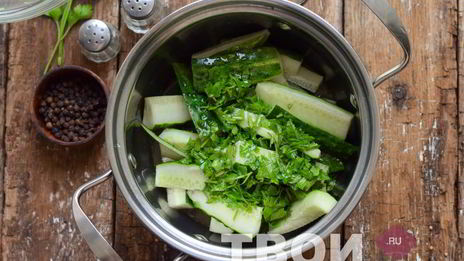 огурцы в горчичной заливке на зиму