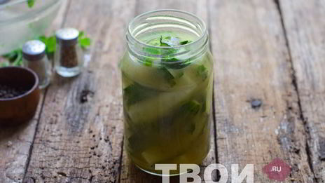 огурцы в горчичной заливке на зиму