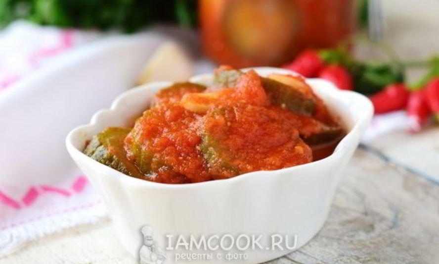 Рецепт огурцы в томатном соке на зиму