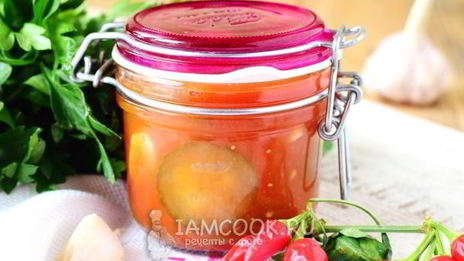 огурцы в томатном соке на зиму