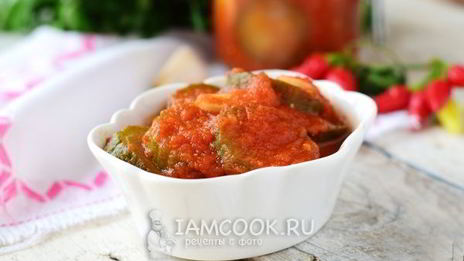 огурцы в томатном соке на зиму