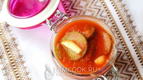 огурцы в томатном соке на зиму