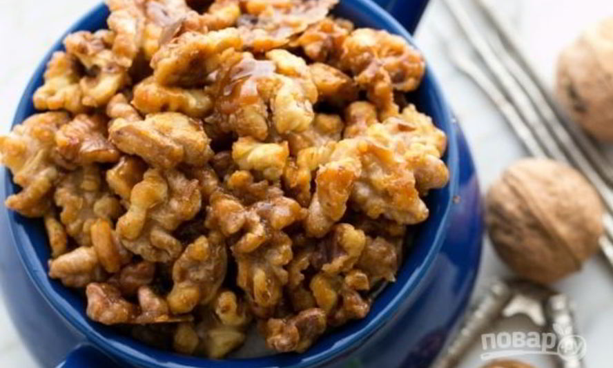 Рецепт орехи в сахаре