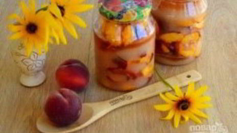 персики в собственном соку на зиму