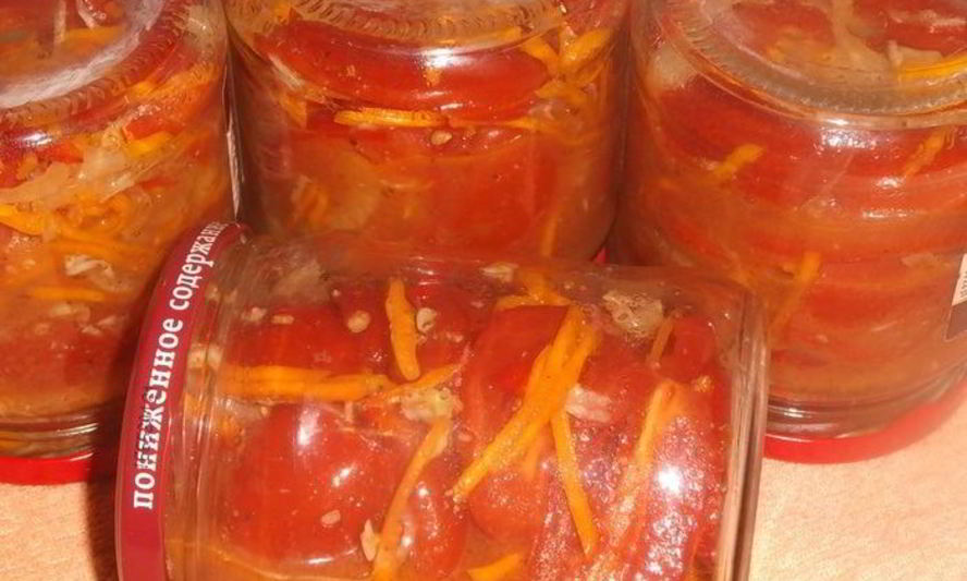 Рецепт помидоры по-корейски