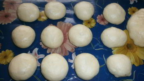 булочки с повидлом и штрейзелем