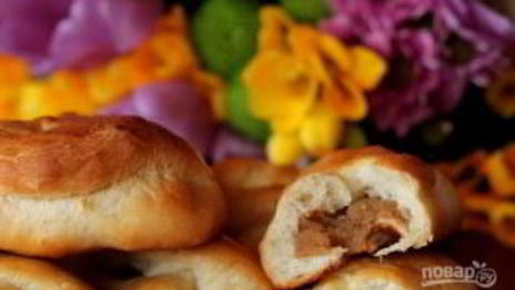 булочки с повидлом в духовке