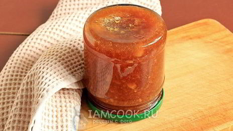 яблочно-грушевое повидло на зиму