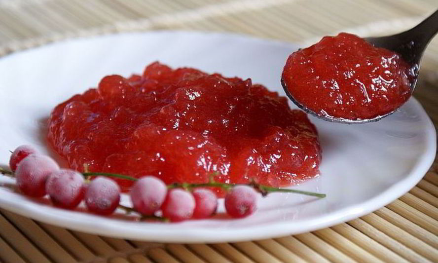 Рецепт яблочное повидло с красной смородиной