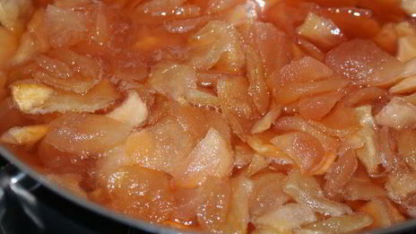 яблочное повидло с красной смородиной