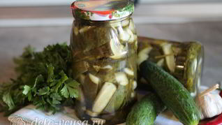Сладкие огурцы на зиму