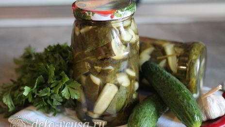 сладкие огурцы на зиму