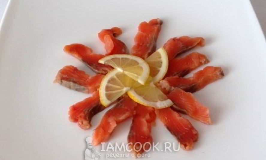 Рецепт горбуша, соленая