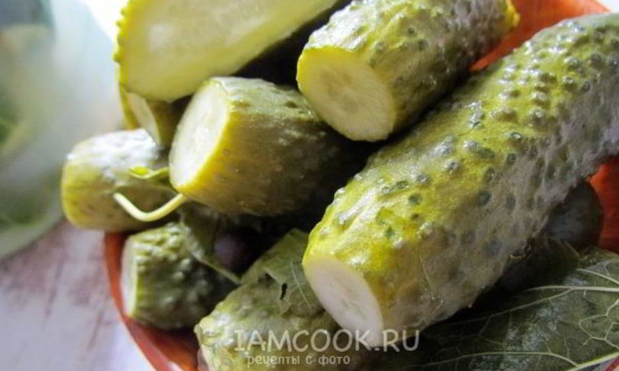 Рецепт хрустящие малосольные огурцы