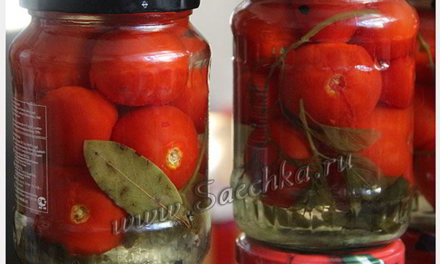 Рецепт консервированные помидоры