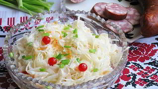 Малосольная квашеная капуста
