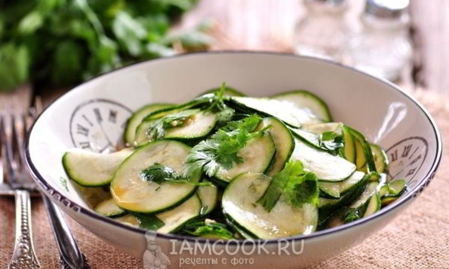 Рецепт малосольные кабачки