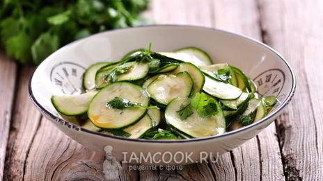 малосольные кабачки