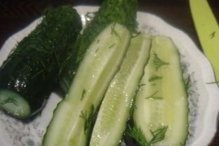 Малосольные огурцы без рассола