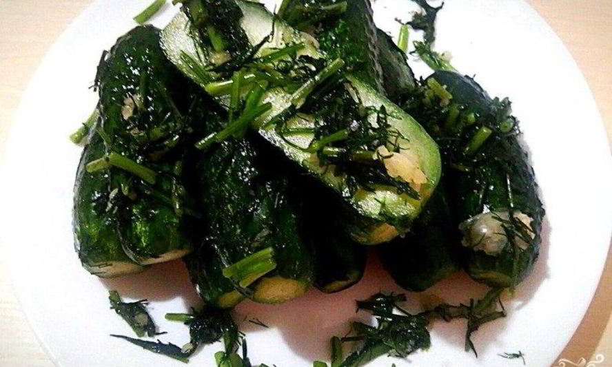 Рецепт малосольные огурцы в минералке