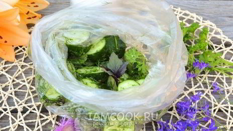 малосольные огурцы за 5 минут