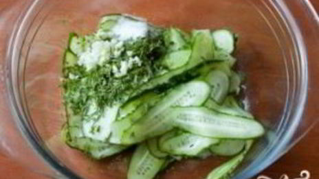 малосольные огурцы