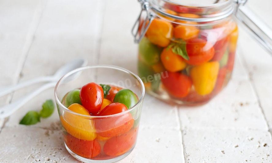 Рецепт малосольные помидоры черри