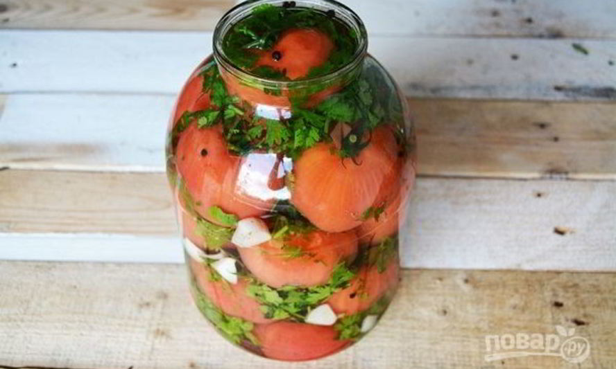 Рецепт малосольные помидоры по-грузински