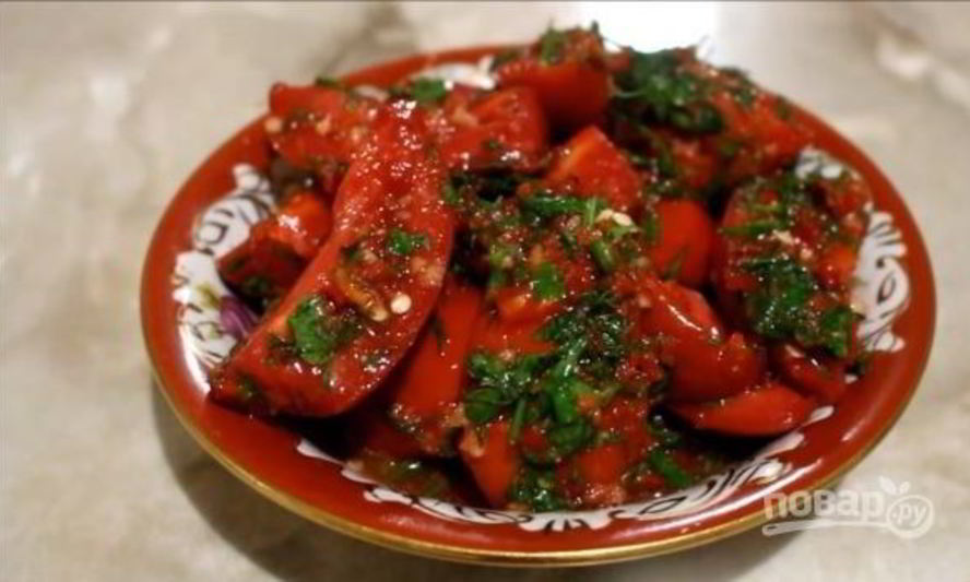 Рецепт малосольные помидоры по-корейски