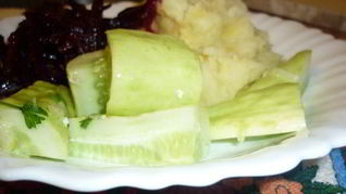 Огурчики ядреные, малосольные в собственном соку