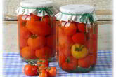 Помидоры консервированные без уксуса