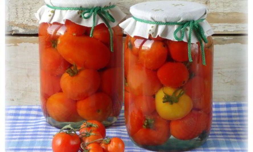 Рецепт помидоры консервированные без уксуса