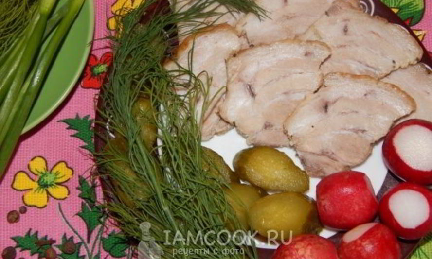 Рецепт сало домашнее