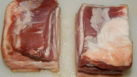 сало домашнее