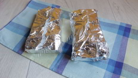 сало с горчицей