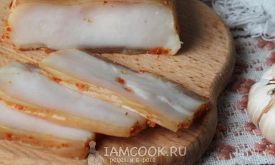 Рецепт сало соленое по-домашнему