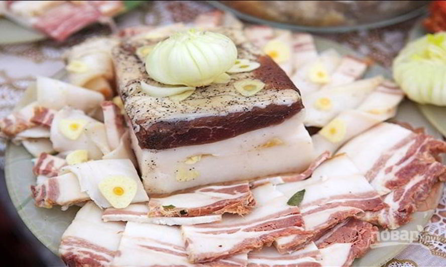 Рецепт сало соленое