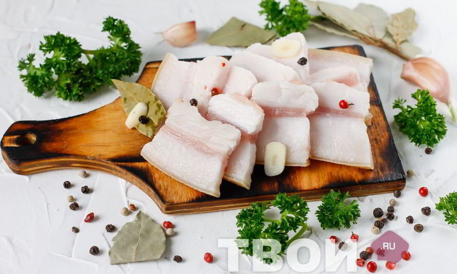 Рецепт сало в банке