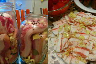 Сало в тузлуке